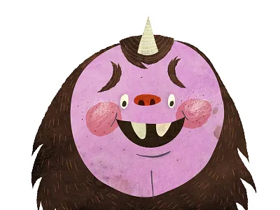 Monster 39 agoodmonster illustration monster