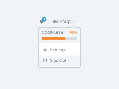 Dropdown design dropdown interface menu user web