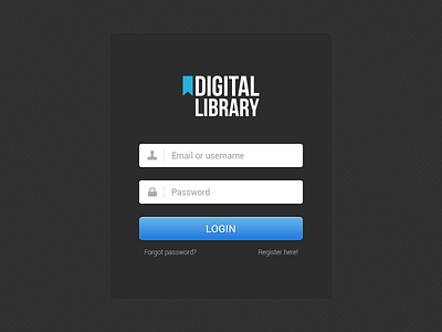 Simple Login Form app blue form iphone login register rounded sign in simple ui username website
