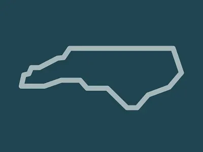 NC adam johnson bold illustration illustrator nc north carolina thick lines vector