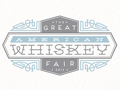 Whiskey Fair bourbon branding logo mark whiskey