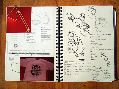 Self Brand Sketches 01 brand identity branding cockerel corporate identity design graphic design ideas identity ireland logo logo design notebook portfolio promo self branding self promo self promotion sketchbook sketches student visuals wexford working drawings