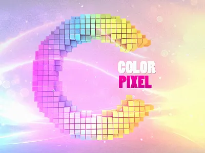 Color Pixel By Starsstyle 3d bright logotypenewredgodpixelcolor