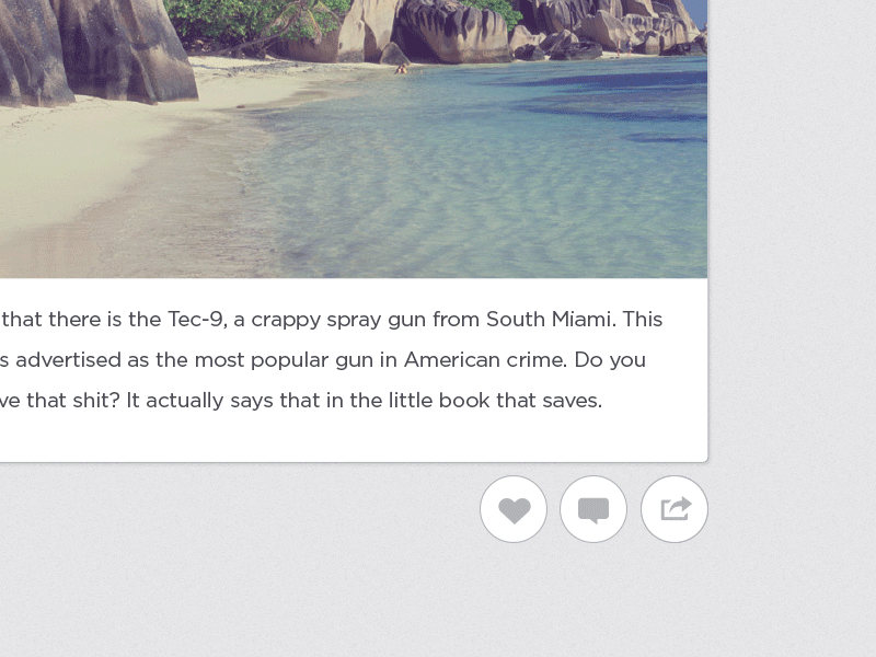 Share Button Animation animation blog button share social ui user interface