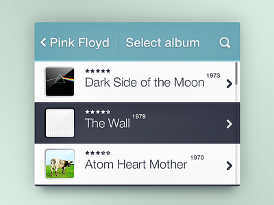 (Now it's) Select album fun interface rebound ui