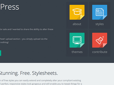 Cr3ativ Styles 2 flat secret styles themes wordpress