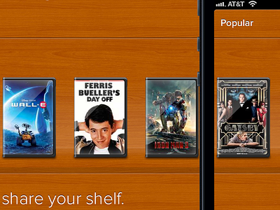 New Shelfworthy.com Splash Page iphone movies shelfworthy splash wood