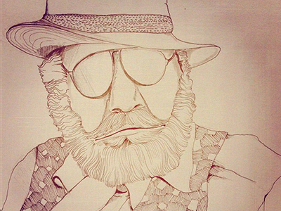 Sketch for upcoming illustration illustration pen sketch