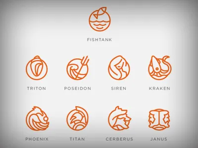 Fishtank Icons fish icons tank vox media