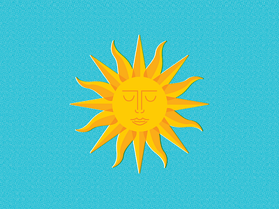 para Alfredo dep familia illustration sol sol de mayo sun sun of may uruguay