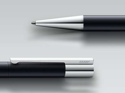 Lamy Scala ballpoint chrome lamy matte pen scala