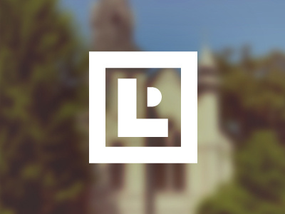 Lumen Dei box branding church l ld logo mark