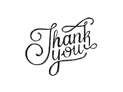 Thank You Sketch sketch type