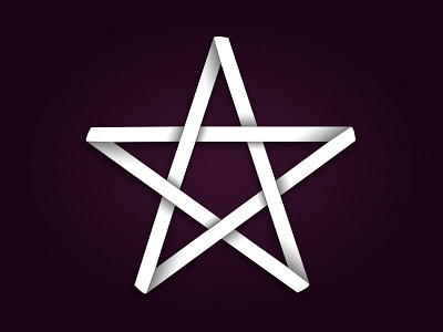 Pentagram 3d design graphic design king pentagram photoshop polygon seal sign signature solomon star