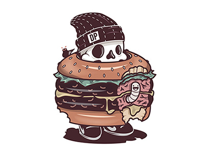 Burgerskull australia beanie bones burgers eleven melbourne nike pigeons skulls
