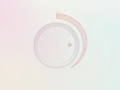 Volume knobs interface knob minimal volume web