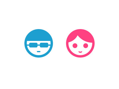 Gender app boy chick cool dude face female gender girl hair icon ios male smile washroom