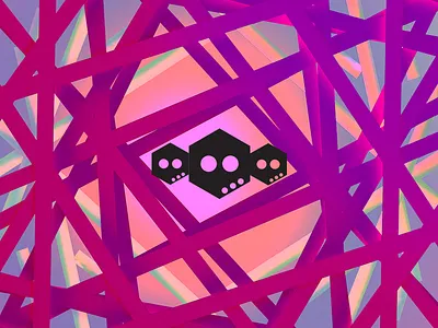 The Trio 2d 3d c4d character colour correction dudes geo geometric illustration illustrator lines mograph photoshop random shapes the three trio