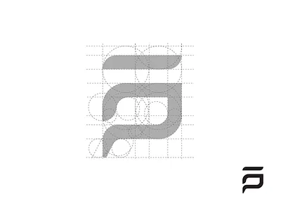 ..Mark exploration pt.3 construction exploration grid logo mark symbol wip