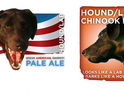 Hound Lab Labels beer labels