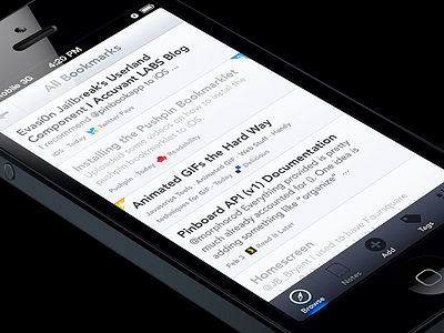 Pushpin iOS app design ios list pinboard pushpin simple