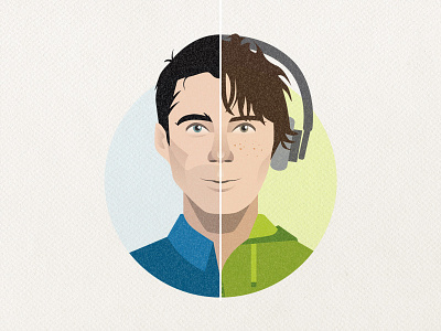 Adult Vs Teenager illustration vector