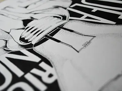 Detail. art dot typography