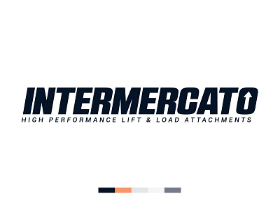 Intermercato Logo Blue logo logotype swatches