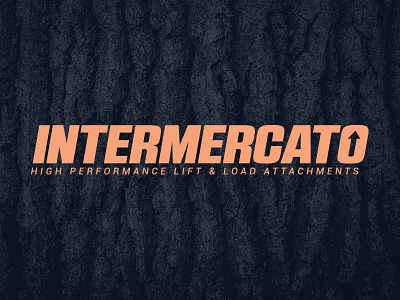 Intermercato, logo logo logotype wood