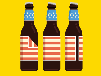 Memorial Day america amurica beer happy illustrator memorial day usa