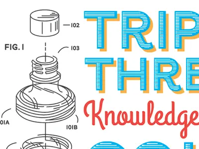 Triple Threat diagram schematic typography