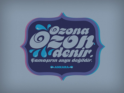 Ozon ankara shirt t shirt tee tshirt typo typography