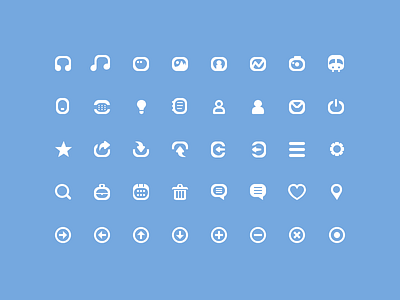 Minicon chat design folder icon icon set mail minicon server trash ui user