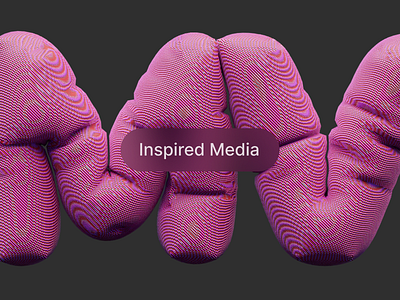 Marketing View 2023 3d blender bubles cinema4d letters marceting paffy pink