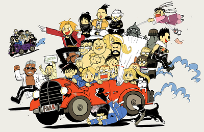 The fma group shot