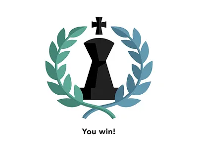 Winning. app chess ios iphone tall chess