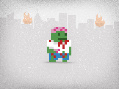Little Square Braaaaaaiiiinnnnnssssss... blood brains pixel pixel art pixel press zombie