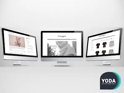 Crumpet blog blog design clothes crumpet fashion fashion website homepage homepage design minimal shop shop design site design website