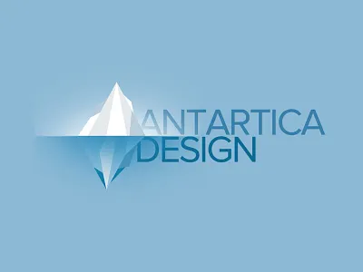 Antartica antarctica logo polygon