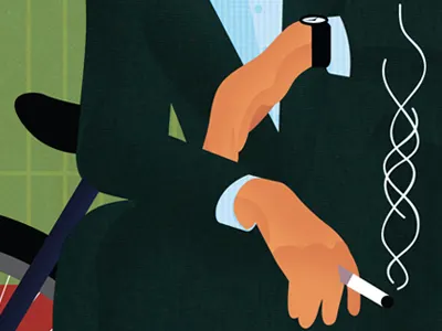 cropped illustration smoke texture