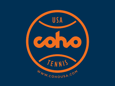 Coho Logo branding identity logo retail tennis