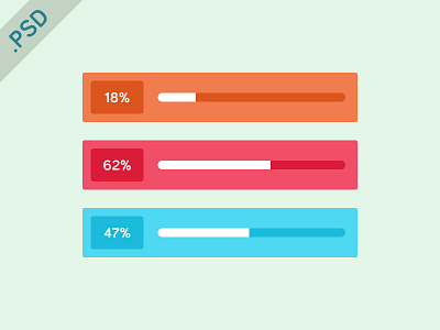 Percentage Bar Flat bar flat freebie loadbar loader loading loading bar flat percentage progress progress bar flat progressbar psd psddd ui