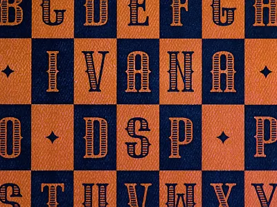 Ivana Font display font font font design typeface lettering typography