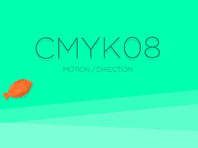 CMYK08 new identity beach emerald fish identity low poly motion