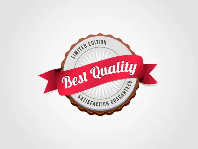 Badge badge best quality vector