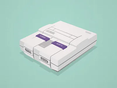 Isometrics and Nostalgia clean graphic design isometrics modern muted nintendo nostalgia simple snes videogames