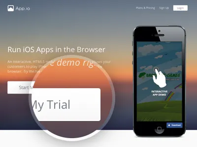 Kickfolio is now App.io app.io appio apps blur color ios iphone kickfolio