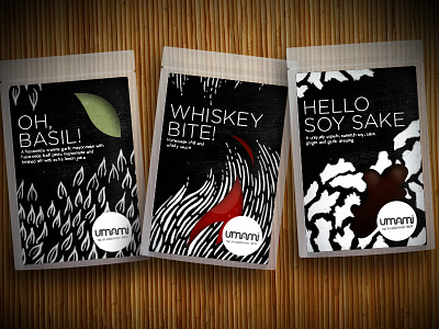 Umami design illustration packaging patterns