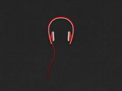 Headphones (Incase Reflex) headphones sketch