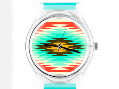 Fab.com watches - Surf Lovin California native navajo pattern surf tribal watch